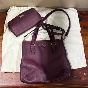 Kate Spade Plum Shoulder Bag